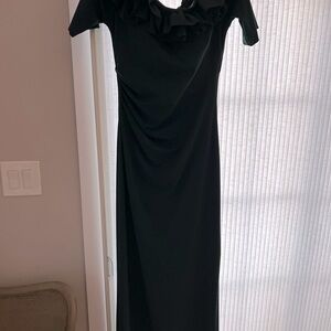 Xscape Black Maxi Dress
